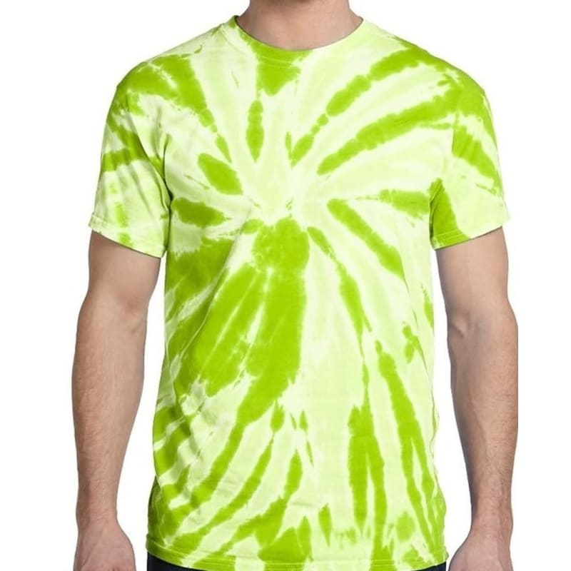 Tie-Dye 5.4 Oz., 100% Cotton Twist Tie-Dyed T-Shirt 9