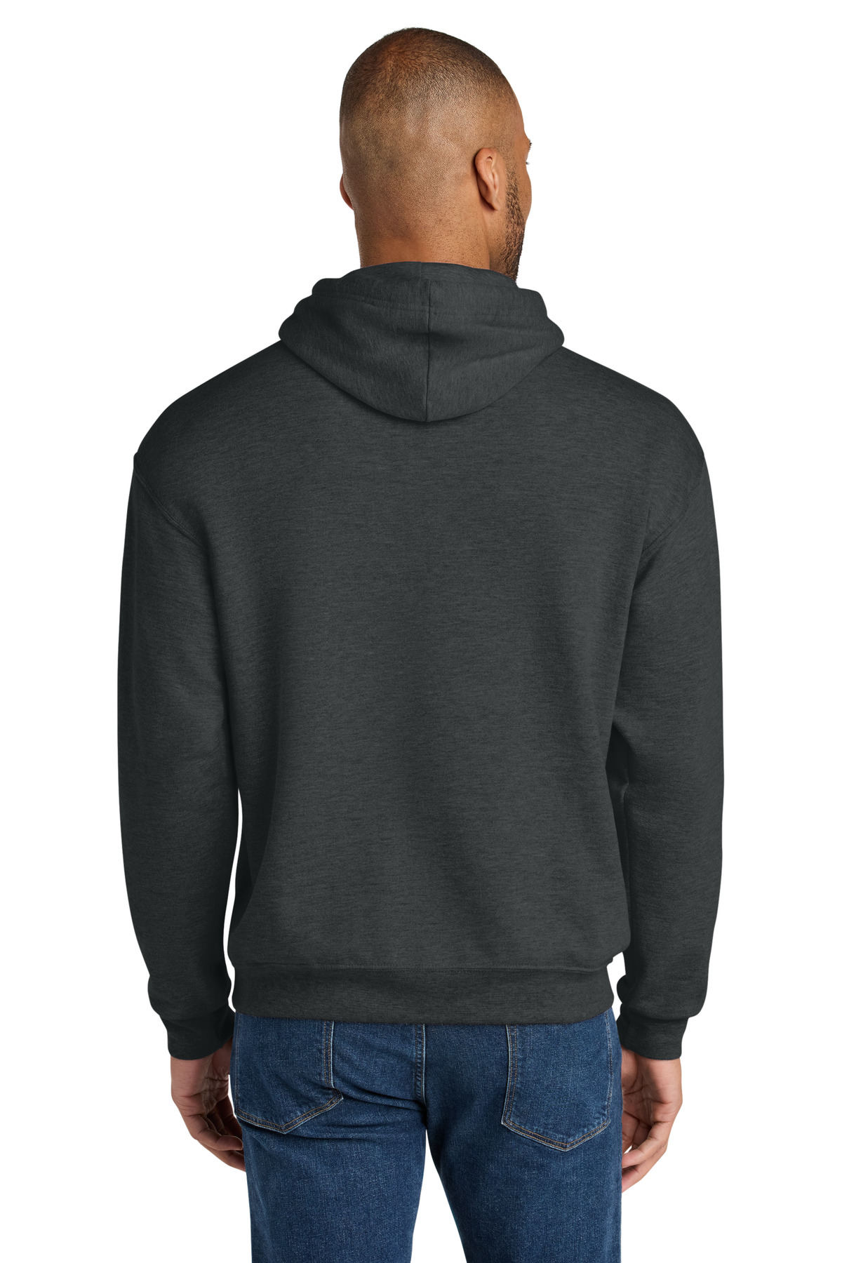 Jerzees Ultimate Unisex CVC Ring Spun Hooded Sweatshirt IC49M 98