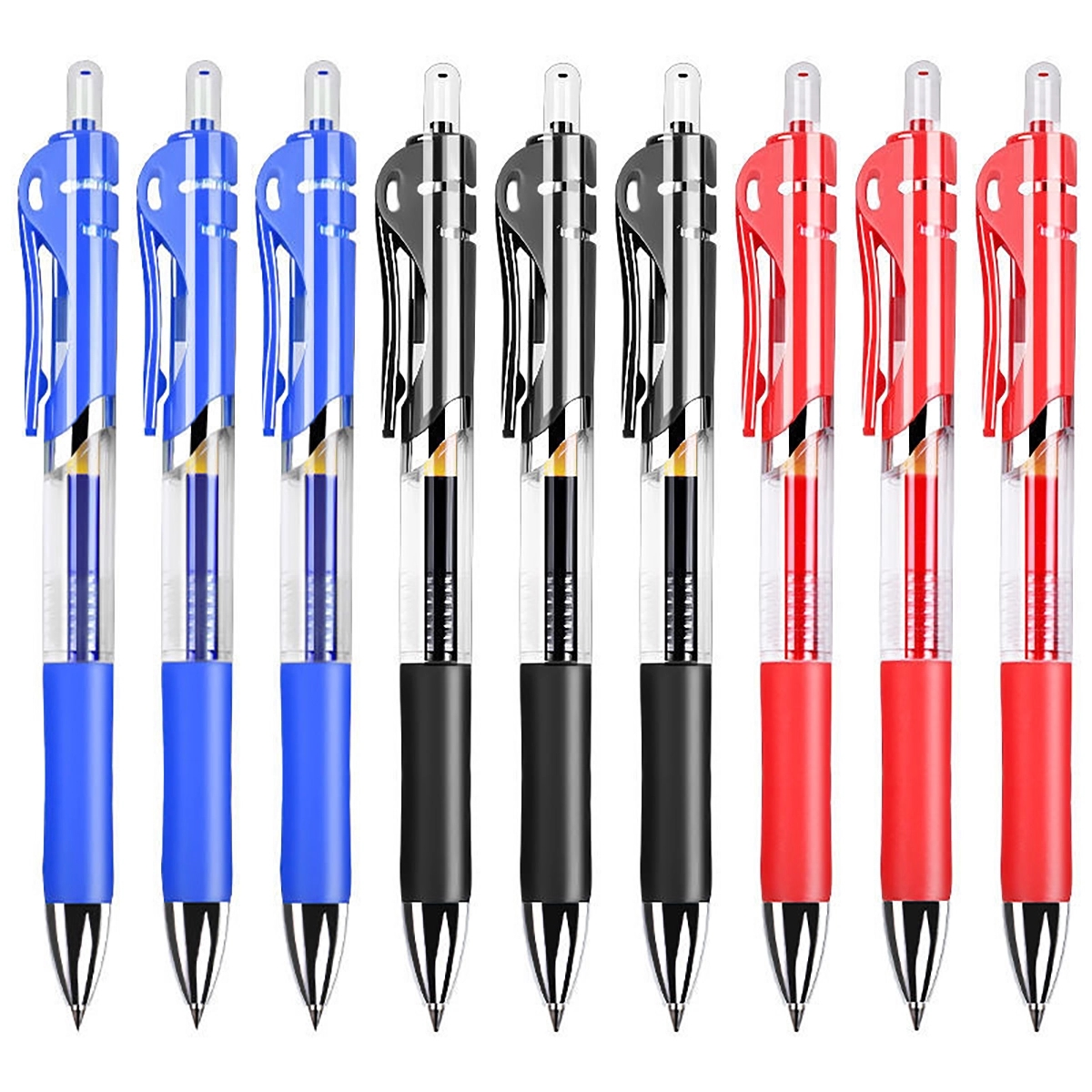 Office School Home Work Point Rollerball Gel Ink Pens 3