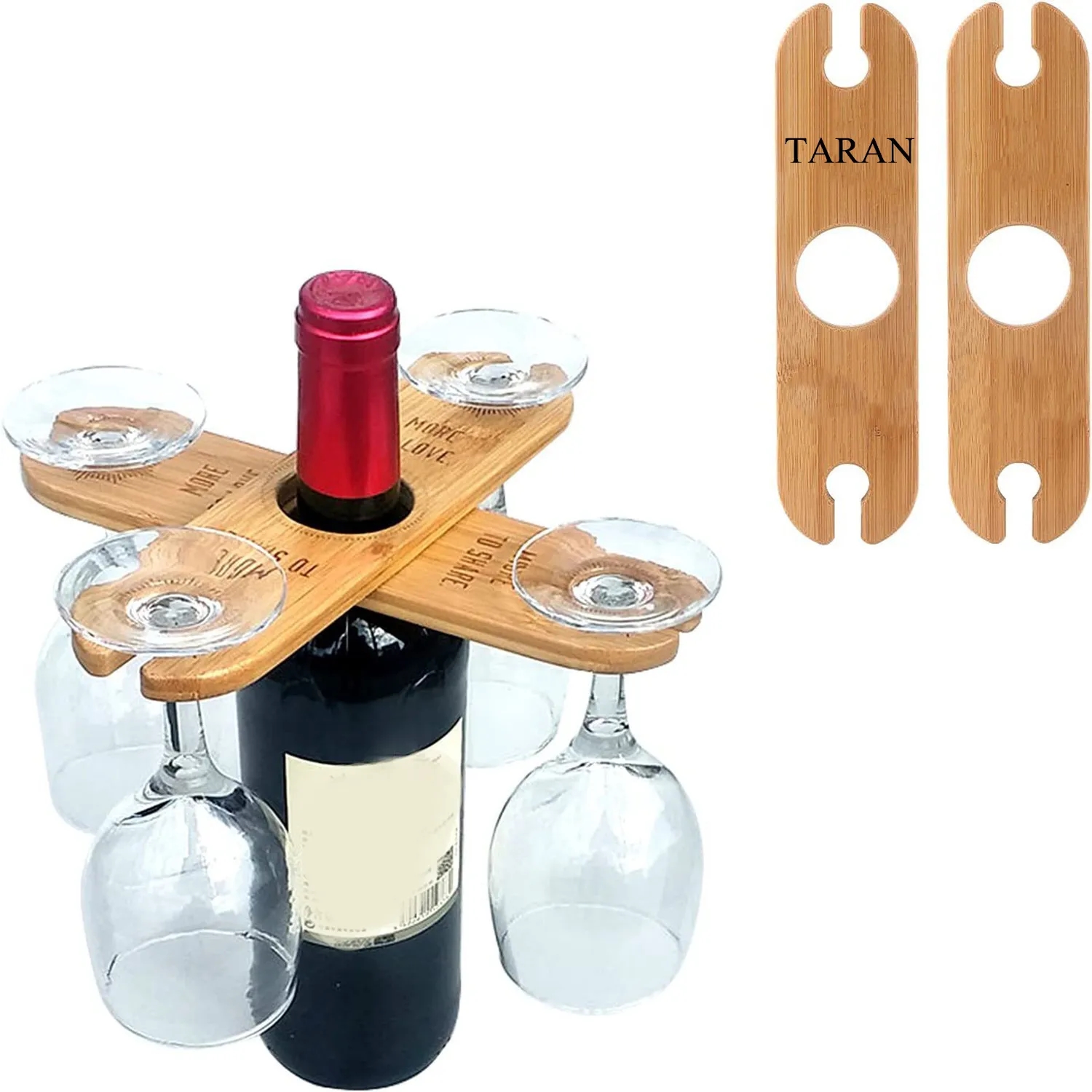 Wooden Wine Glass Holder 1