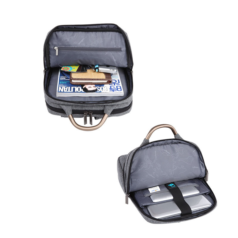 Double Layer Multifunctional Business Computer Bag 7