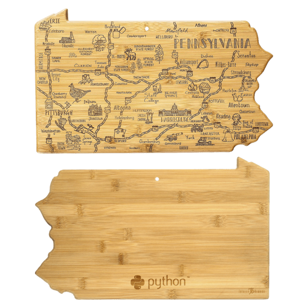 U.S. Destination Bamboo Cutting and Serving Boards 1109