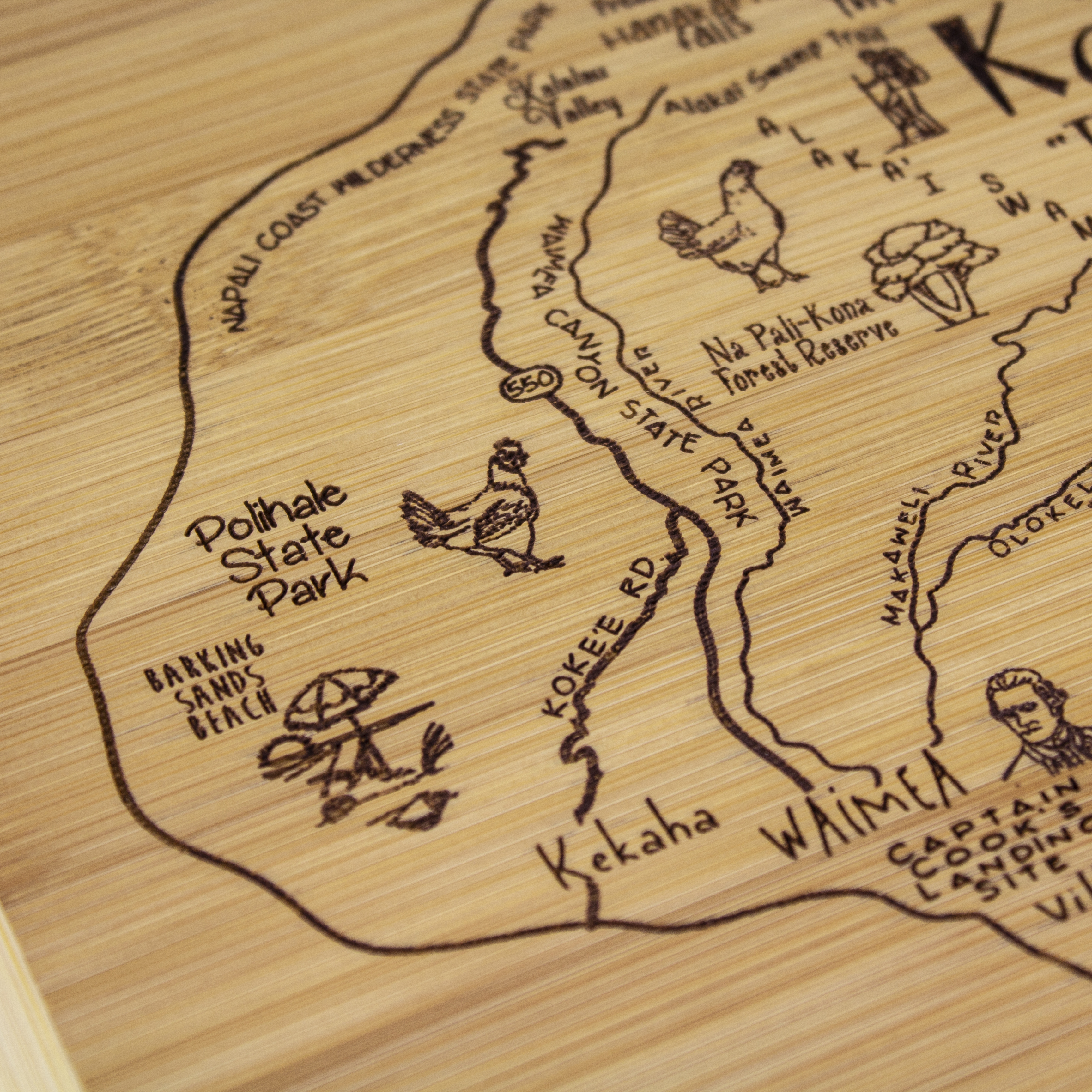 A Slice of Life Kauai Serving & Cutting Board 6