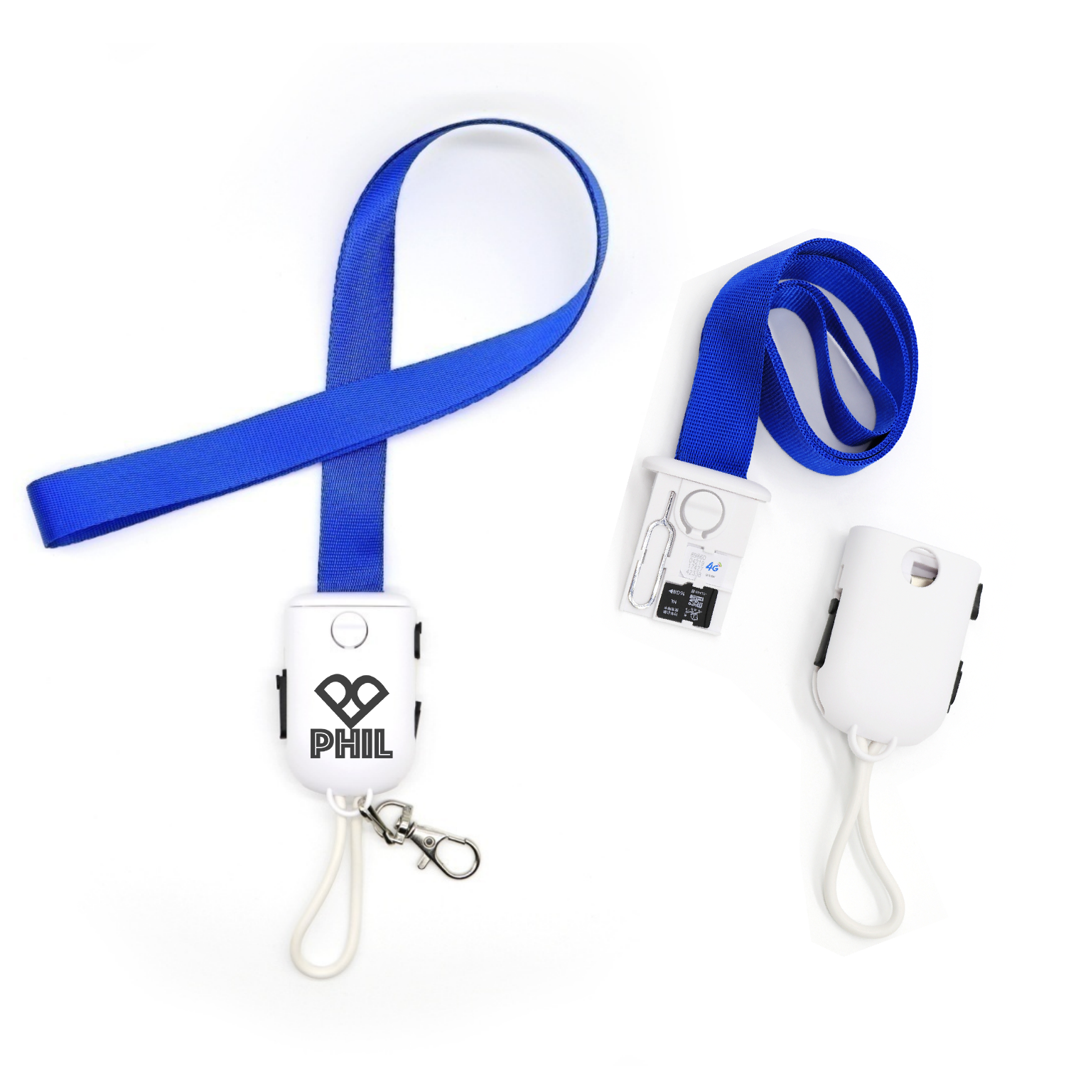 3 in 1 USB Charging Cable Lanyard 2
