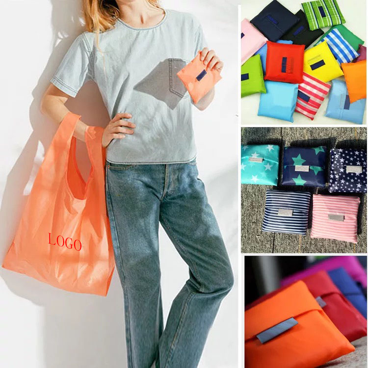 Folding Reusable Grocery Shopping Bags 1