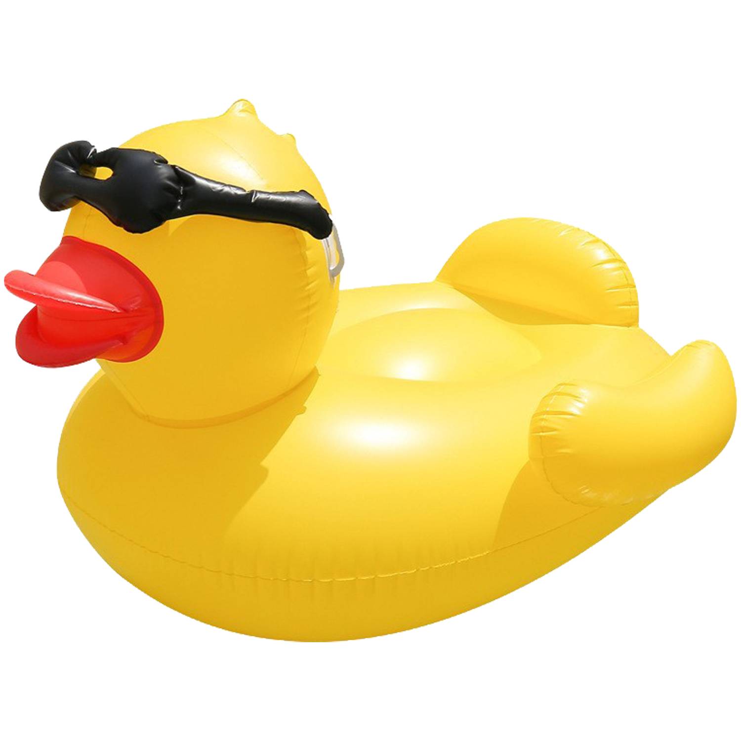 Inflatable Big Duck Pool Float w/ Sunglasses 6