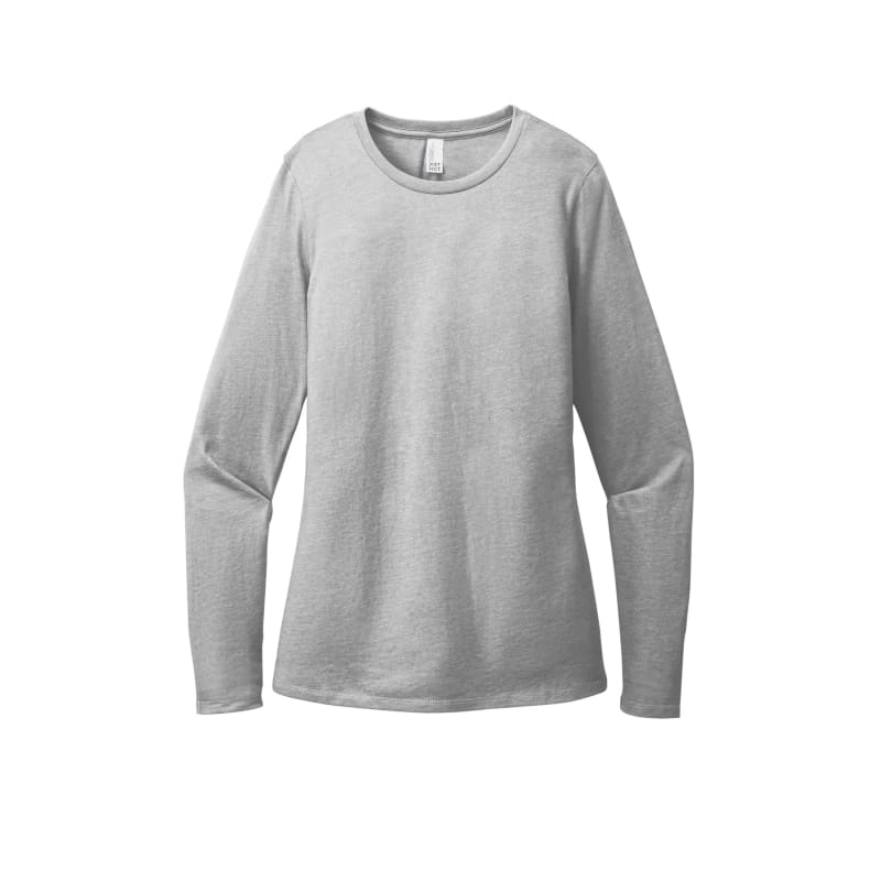 District Women's Perfect Blend CVC Long Sleeve Tee 28