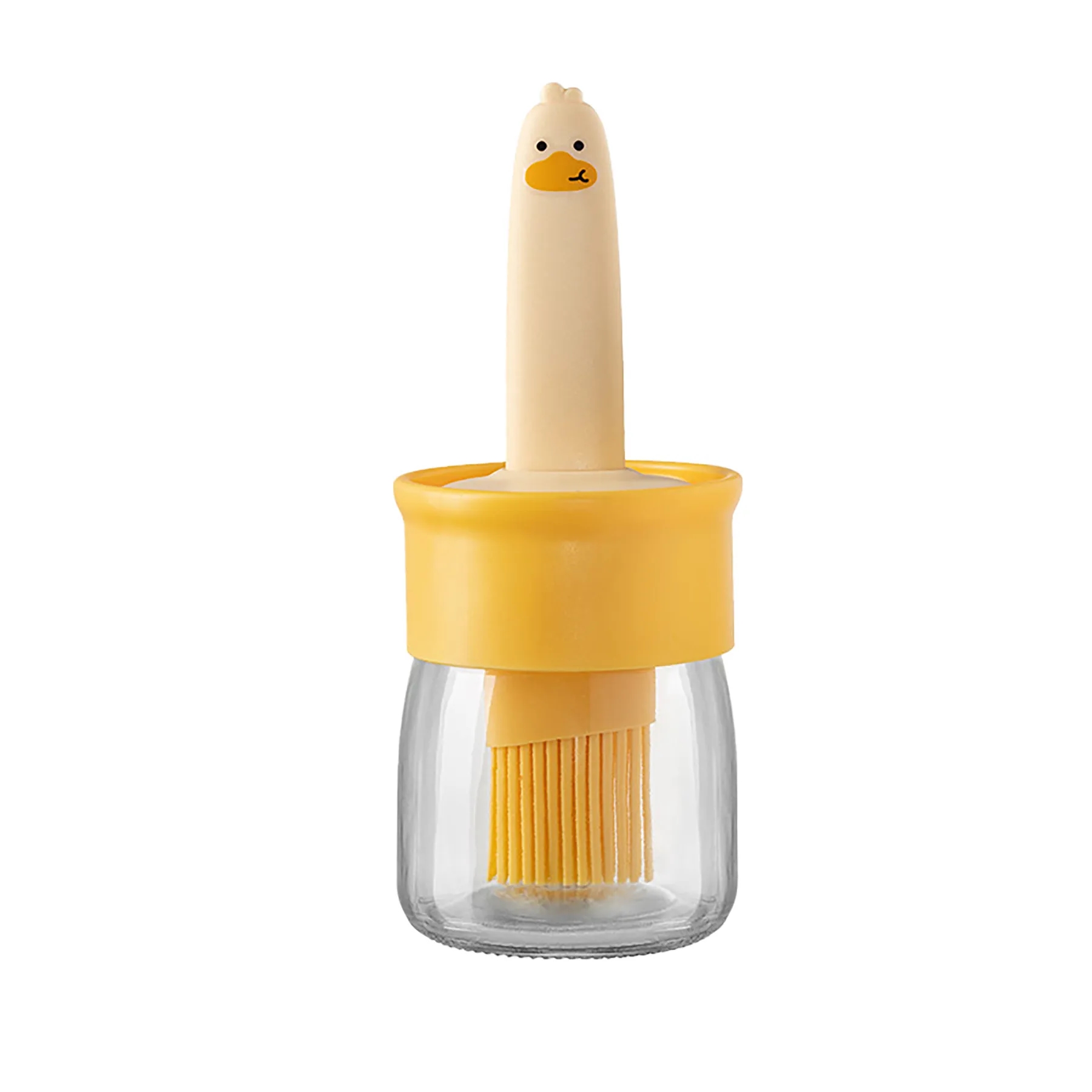 Plastic Barbecue Oil Brush Integrated Bottle 2