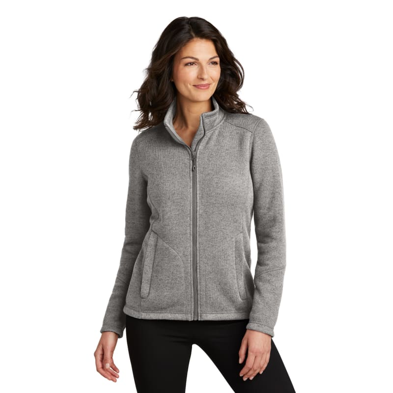 Port Authority Women's Arc Sweater Fleece Jacket 8