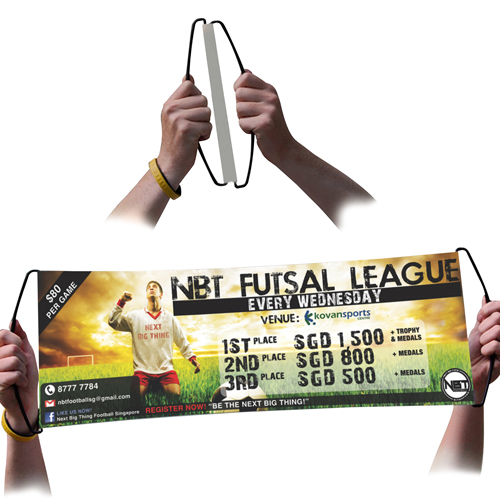 Retractable Hand-Held Scroll Banner 2