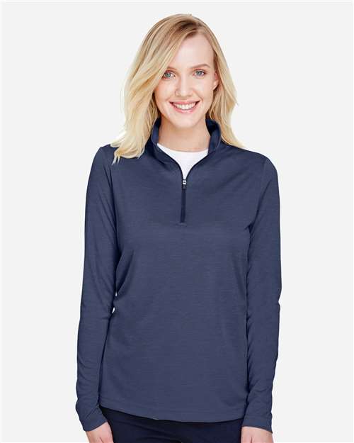 Women's Zone Sonic Heather Performance Quarter-Zip Pullover - TT31HW 53