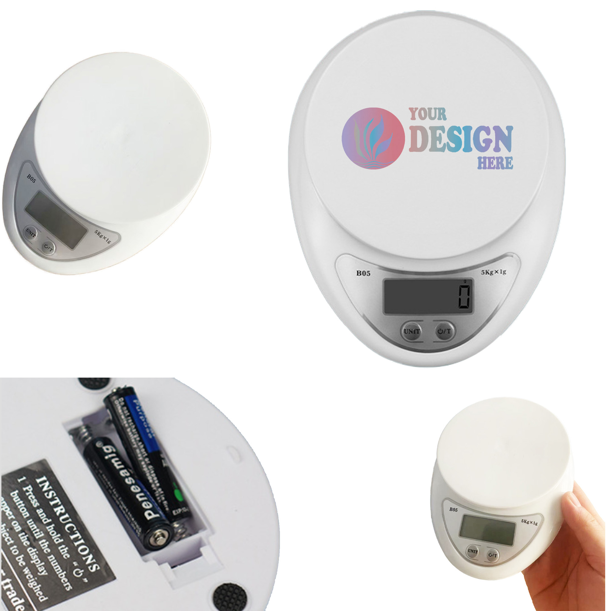 Custom Digital Kitchen Scale 2