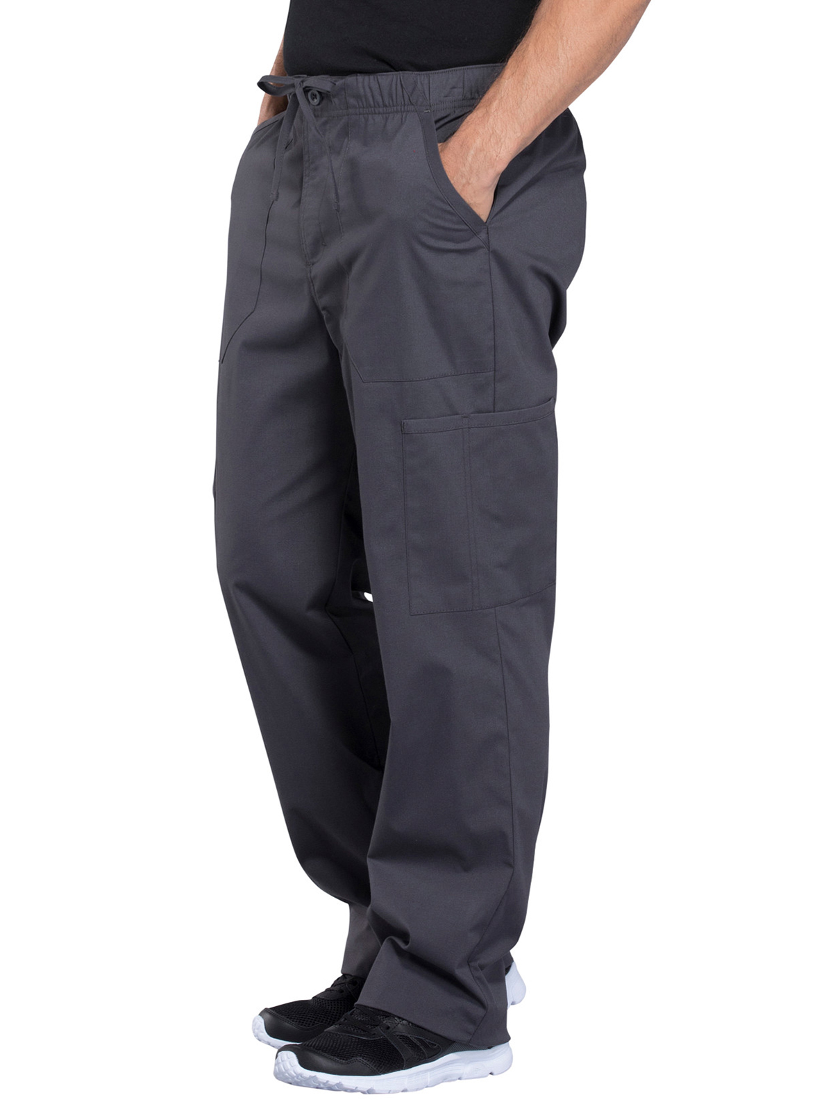 Cherokee - Workwear Professionals - Men's Tapered Leg Fly Front Cargo Pant 12