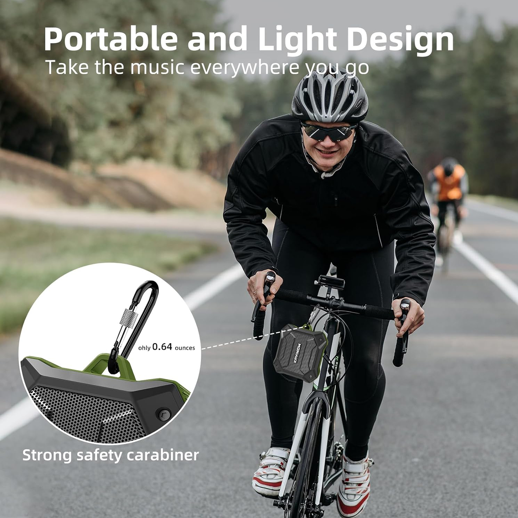 Waterproof Wireless Shower Speaker 4