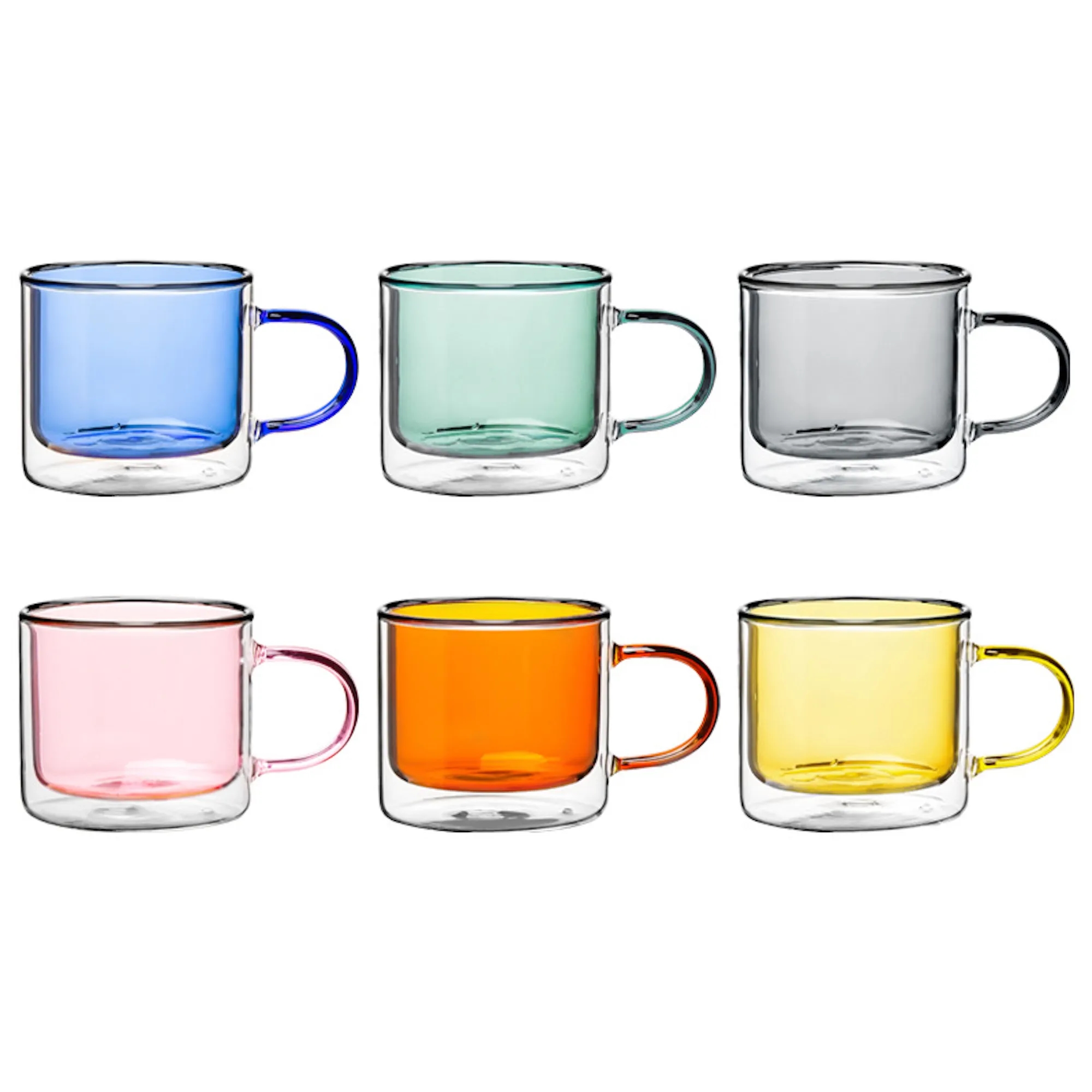 8.5 Oz Stained Glass Double Insulation Tea Coffee Cup 8