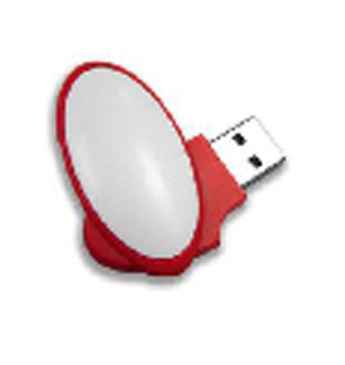 Oval Swivel USB Flash Drive 4
