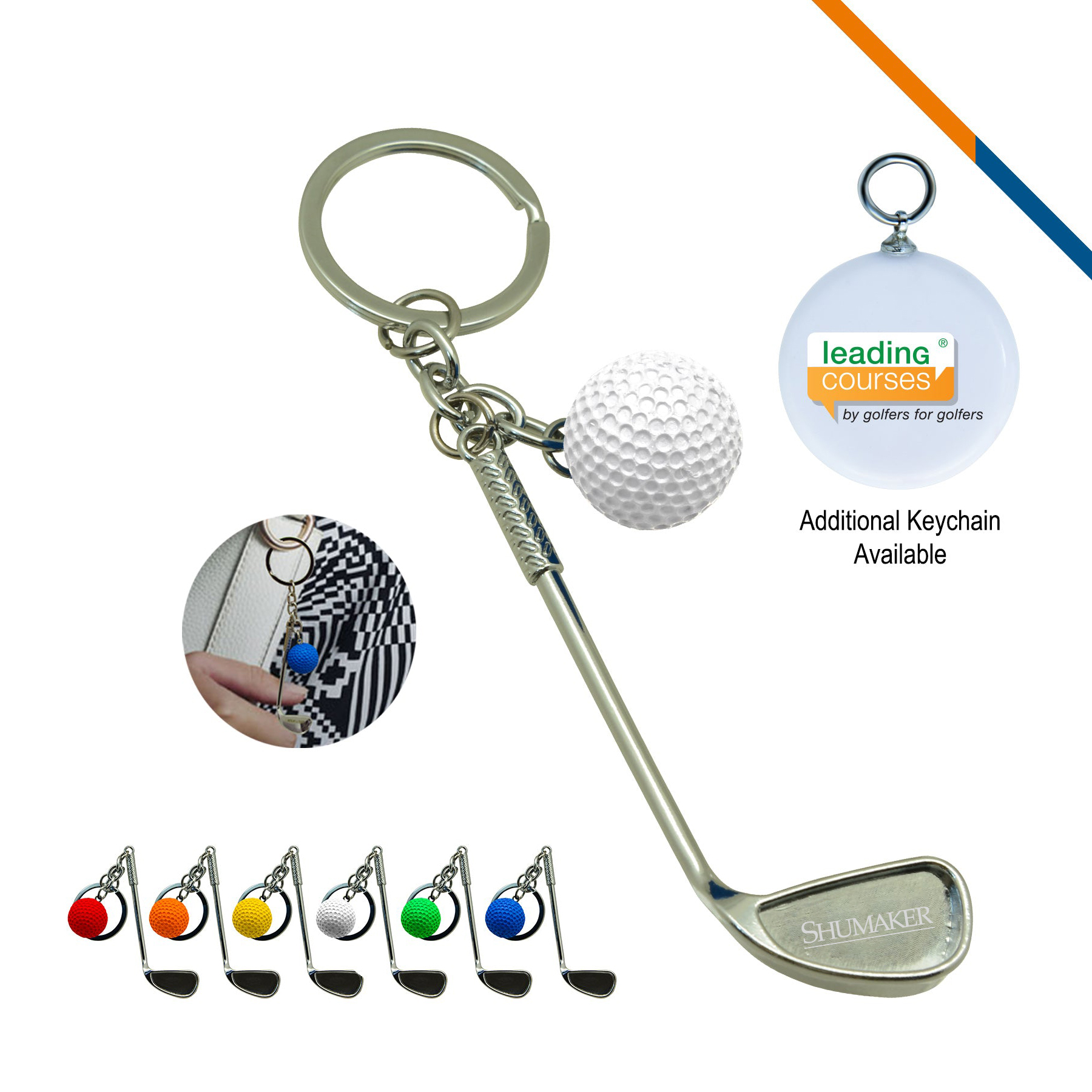 Torrie Golf Clubs Keychain 7