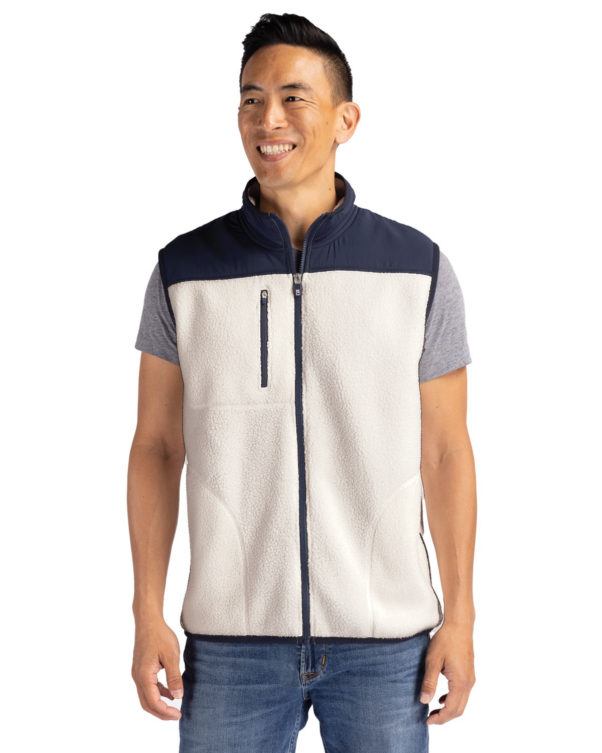 Cutter & Buck Cascade Eco Fleece Mens Vest 25
