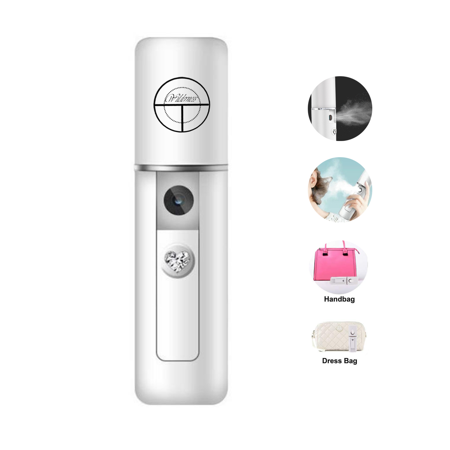 0.7oz Portable Rechargeable Mist Sprayer for Skincare 2