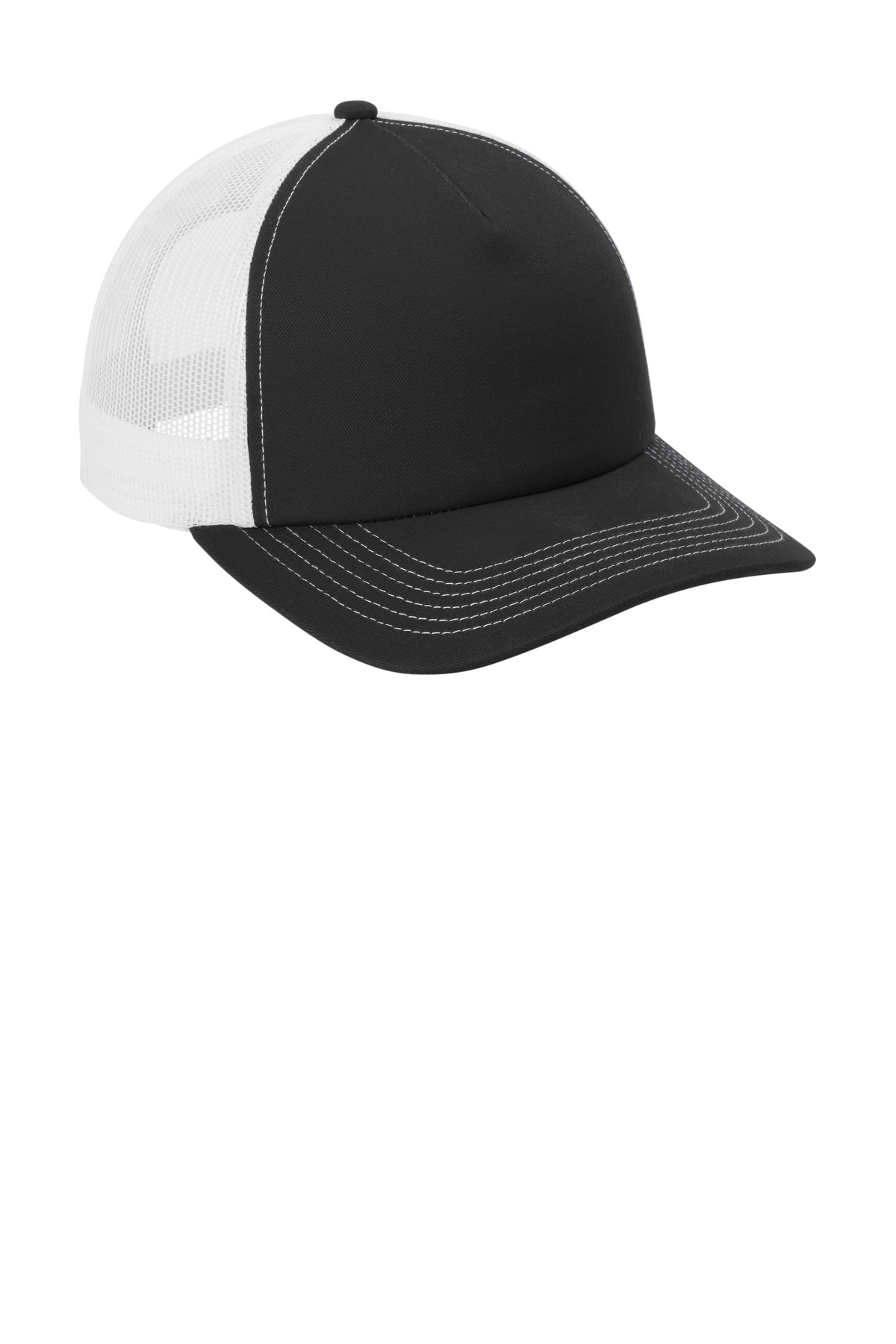 Port Authority Low-Profile Snapback 5-Panel Trucker Cap C405LP 20
