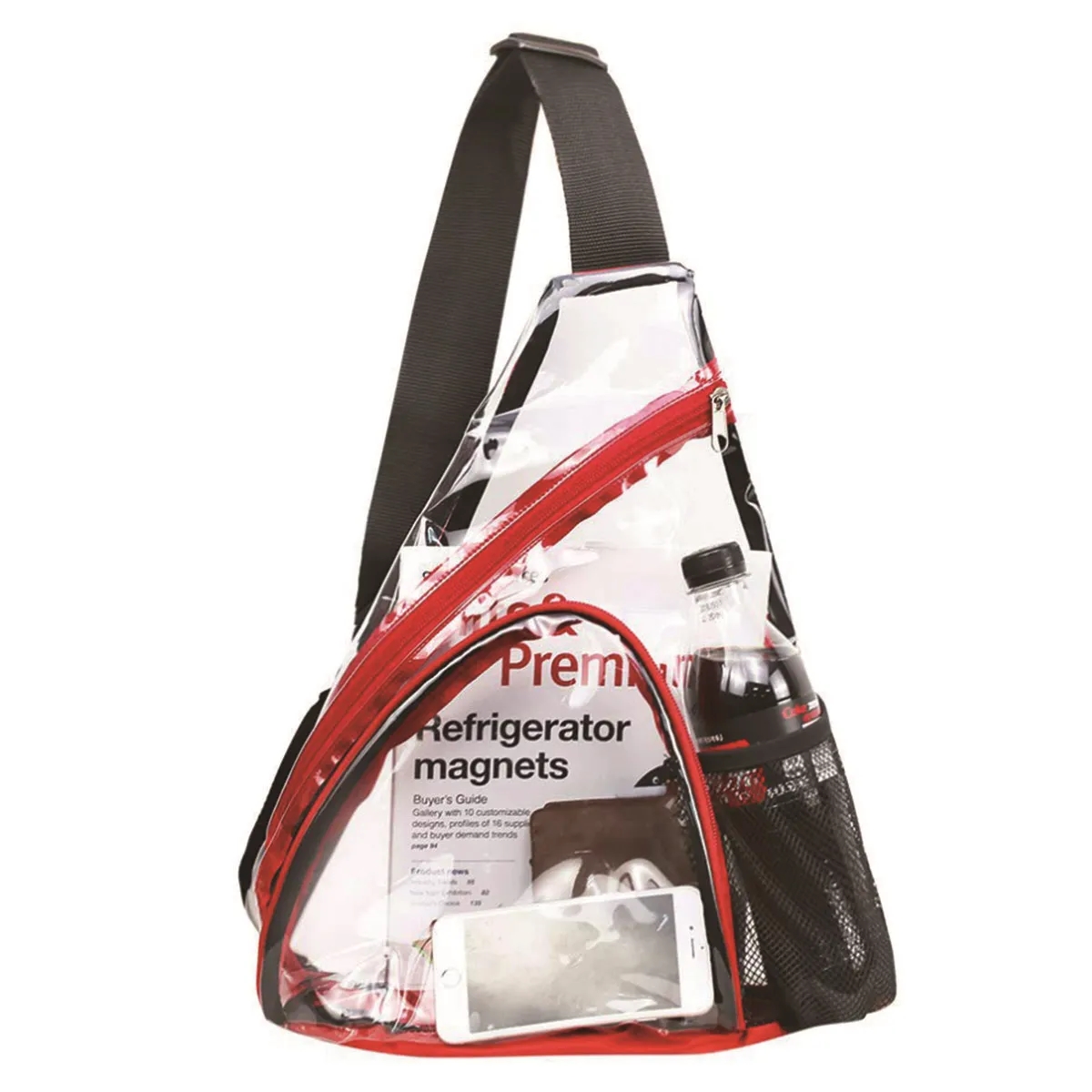 Clear Stadium Approved Sling Bag Transparent Chest pack 5