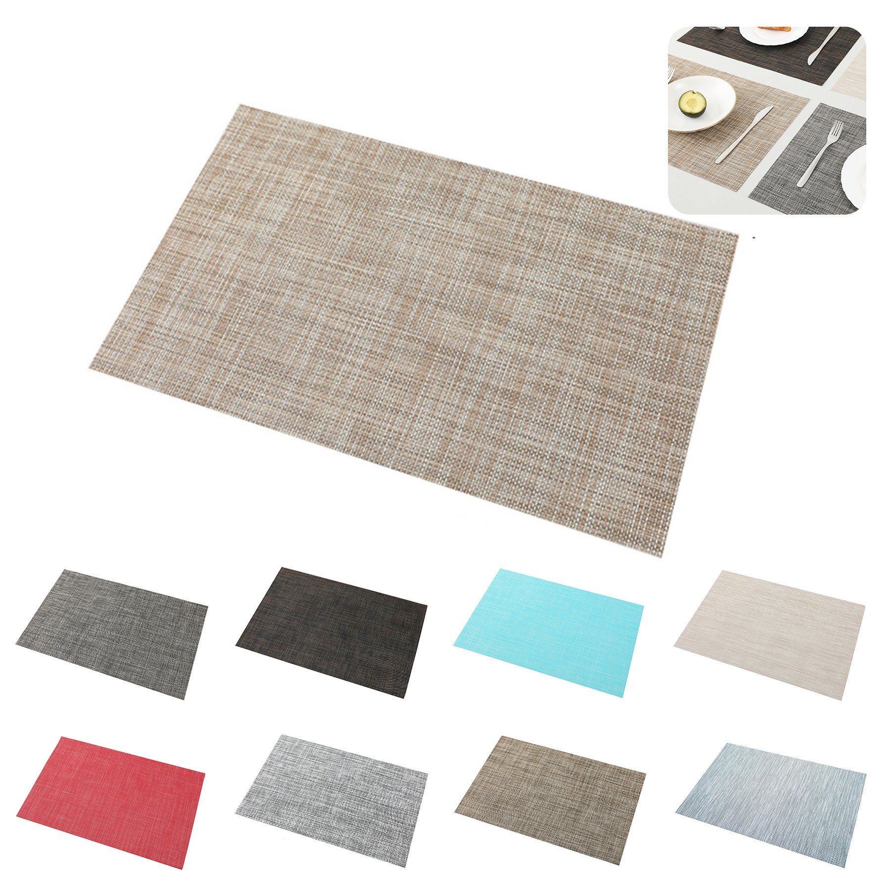 PVC Braid Place Mat 4