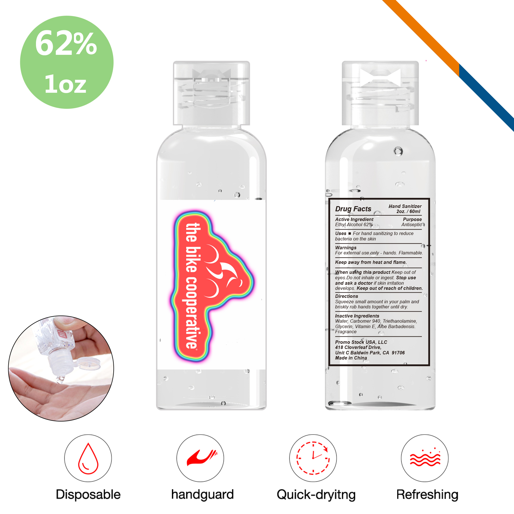 Quicky Gel Hand Sanitizer 2