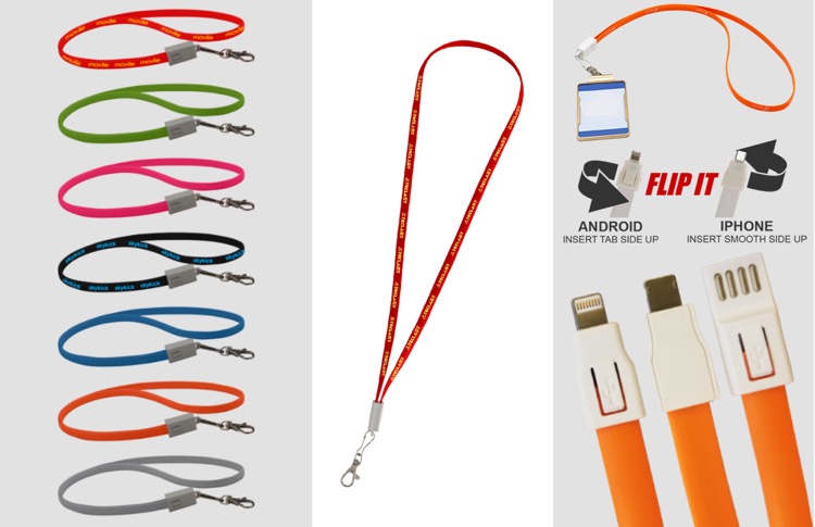 Ribbon Lanyard Charging Cable 11