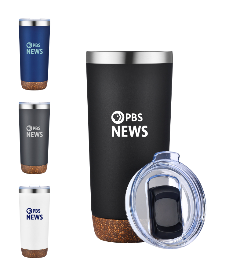 Union Printed - 22 oz Vacuum Tumbler w/ Cork Bottom 5