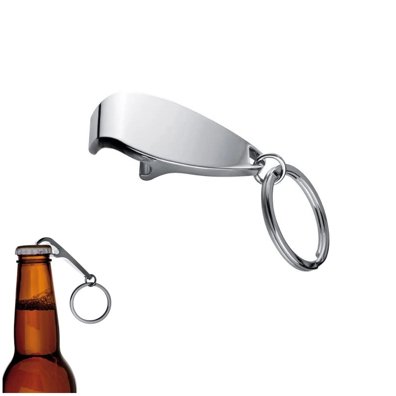 Zinc Alloy Bottle Opener With Key Ring 1