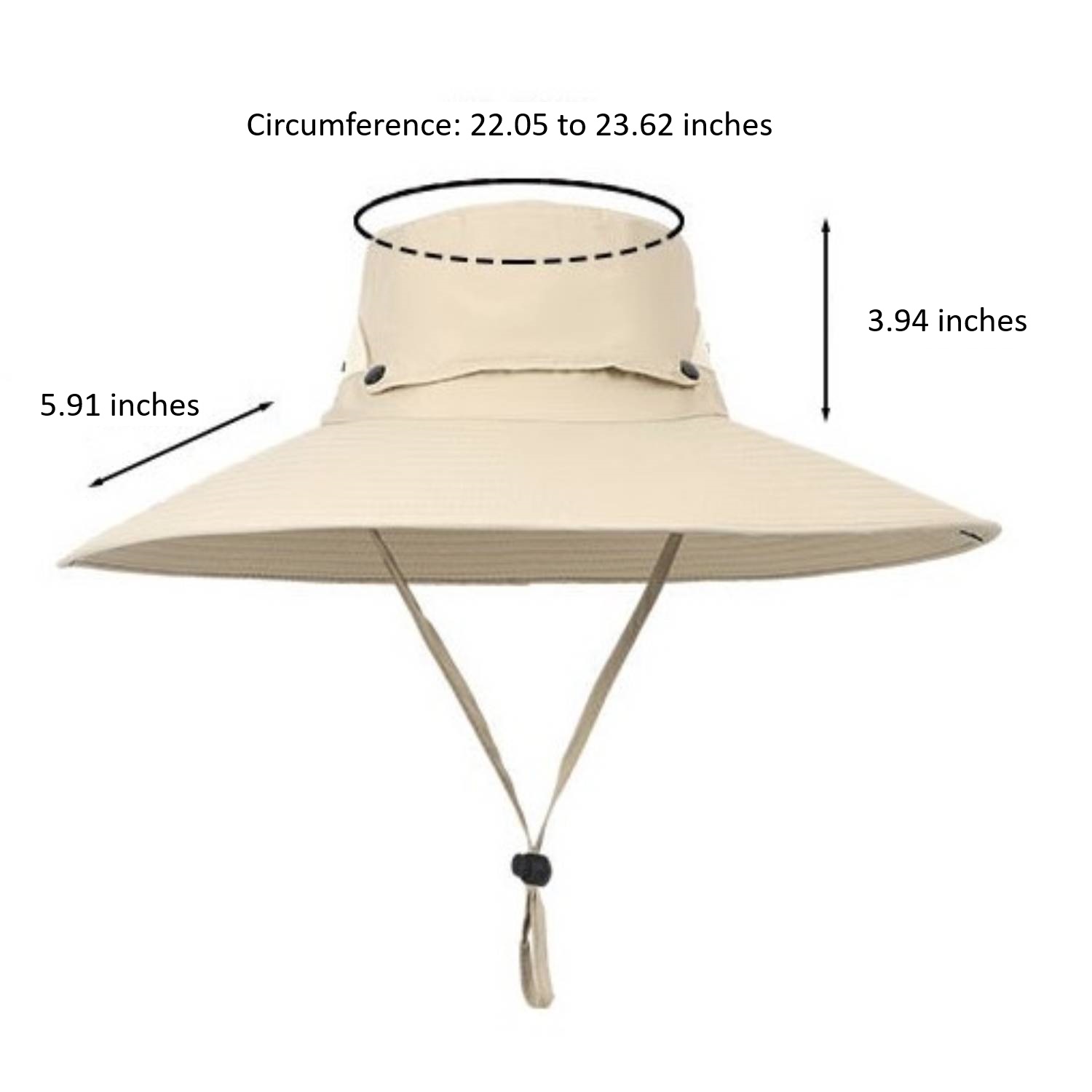 Adjustable Nylon Sun Shield Hat 2
