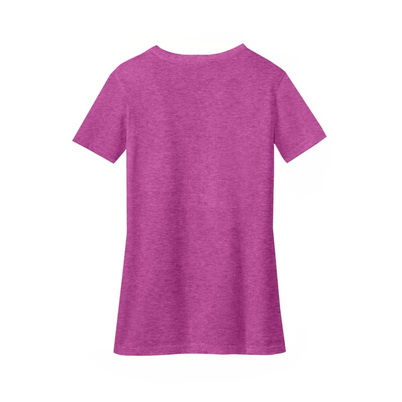 District Women's Perfect Blend CVC V-Neck Tee. 77