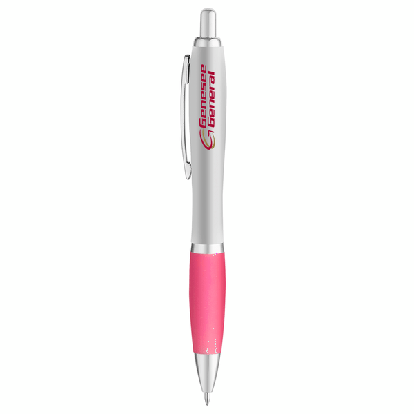 Curvaceous Matte Silver Ballpoint 88
