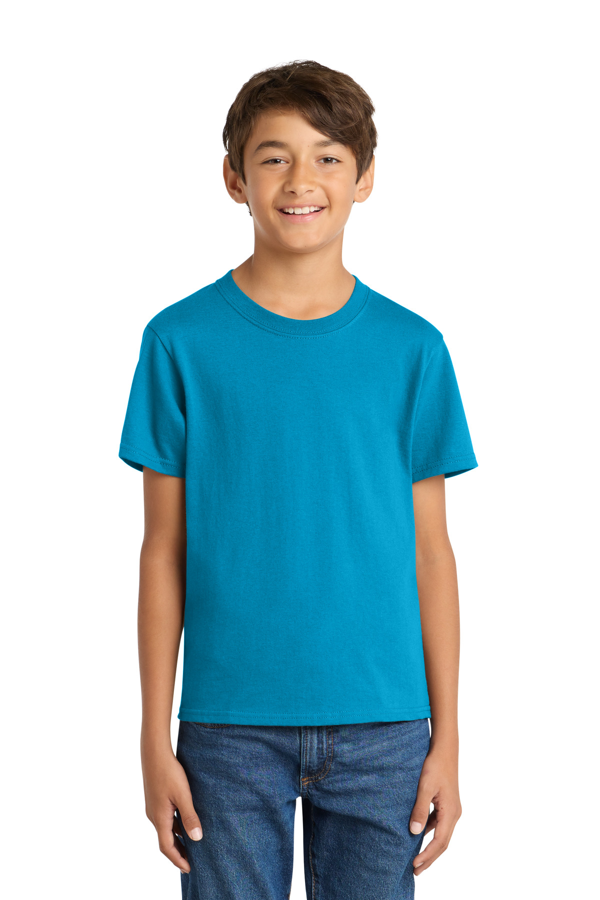 Port & Co Youth Core Cotton Tee. PC54Y 423