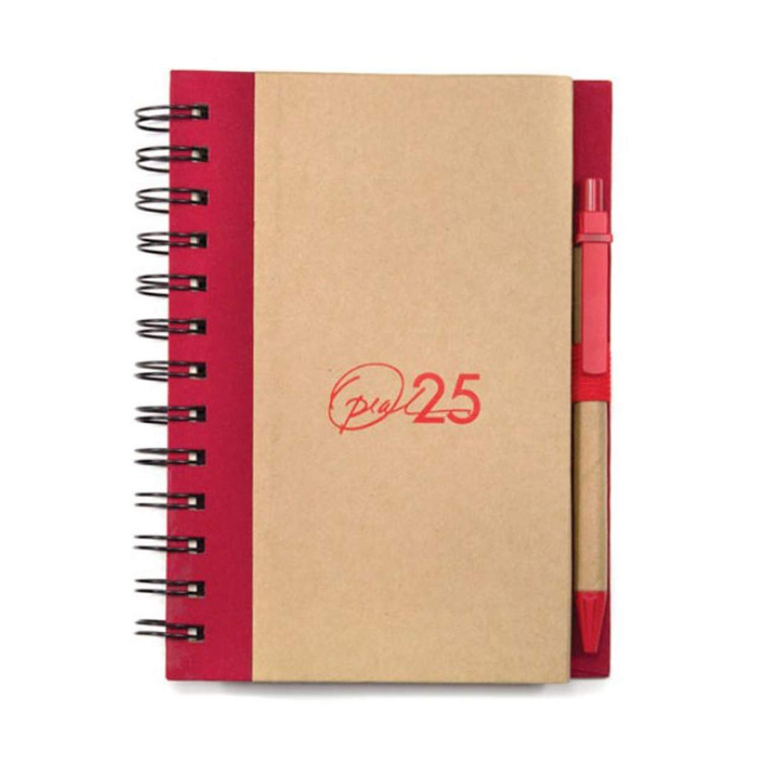 Spiral Bound Notebook & Harvest Pen 10