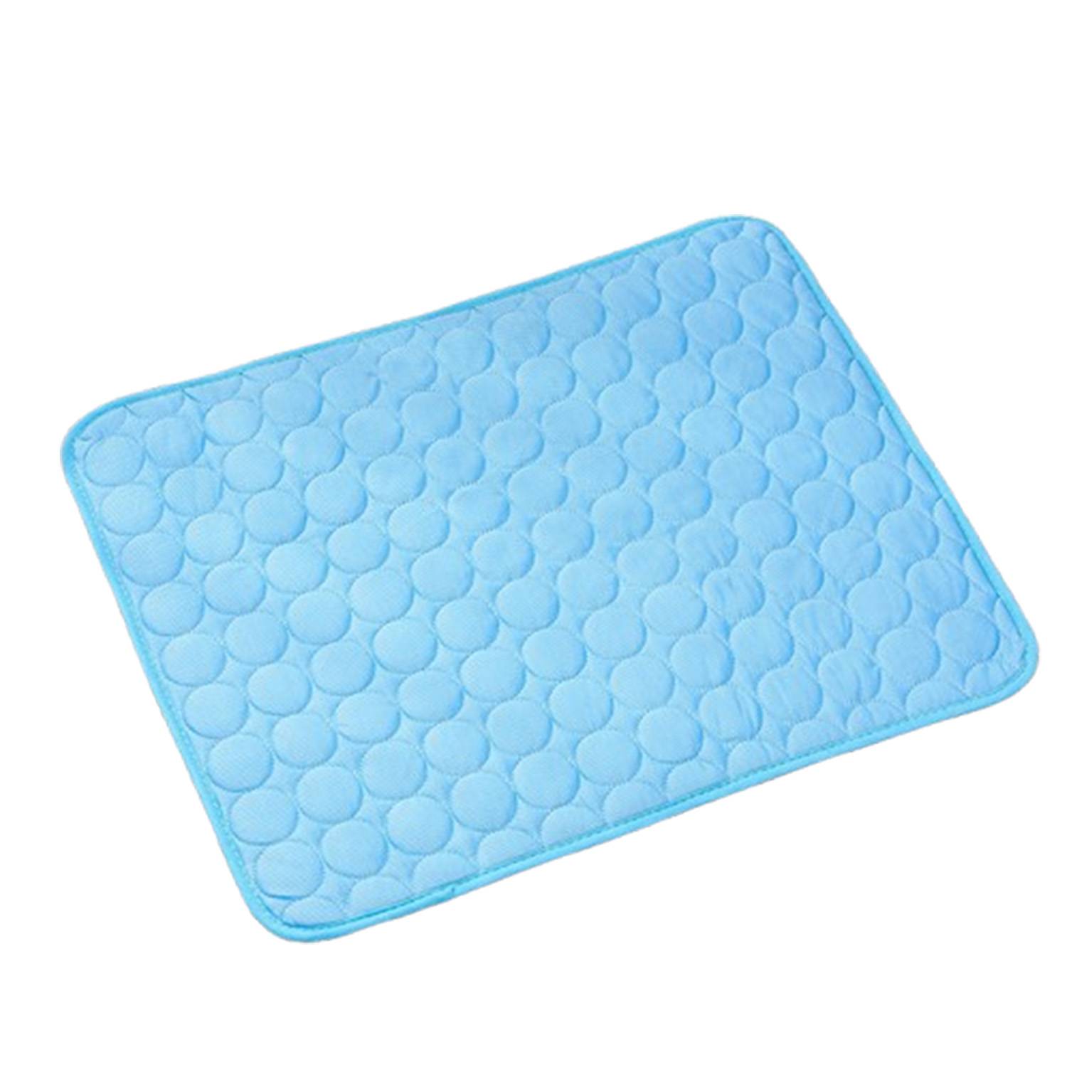 Reusable Cooling Pet Mat – Ice Silk, Breathable & Soft 5
