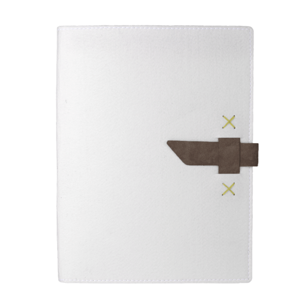 Hubbard Dye-Sublimated Felt Padfolio 51