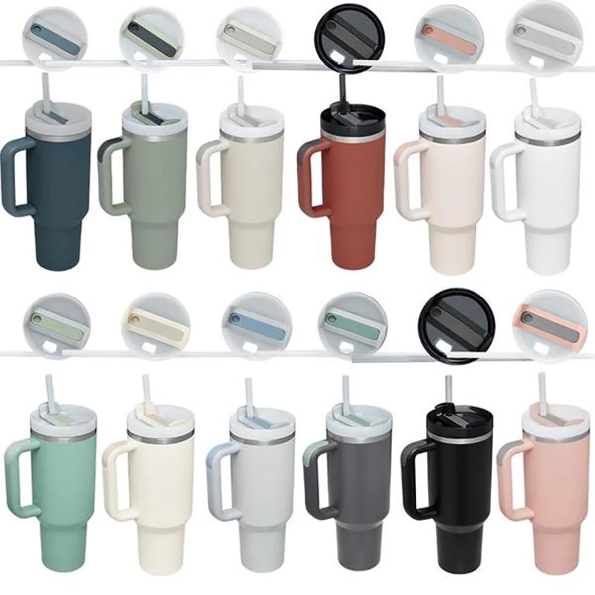 Fashion Classic 40 Oz Tumbler with Lid and Straw 5