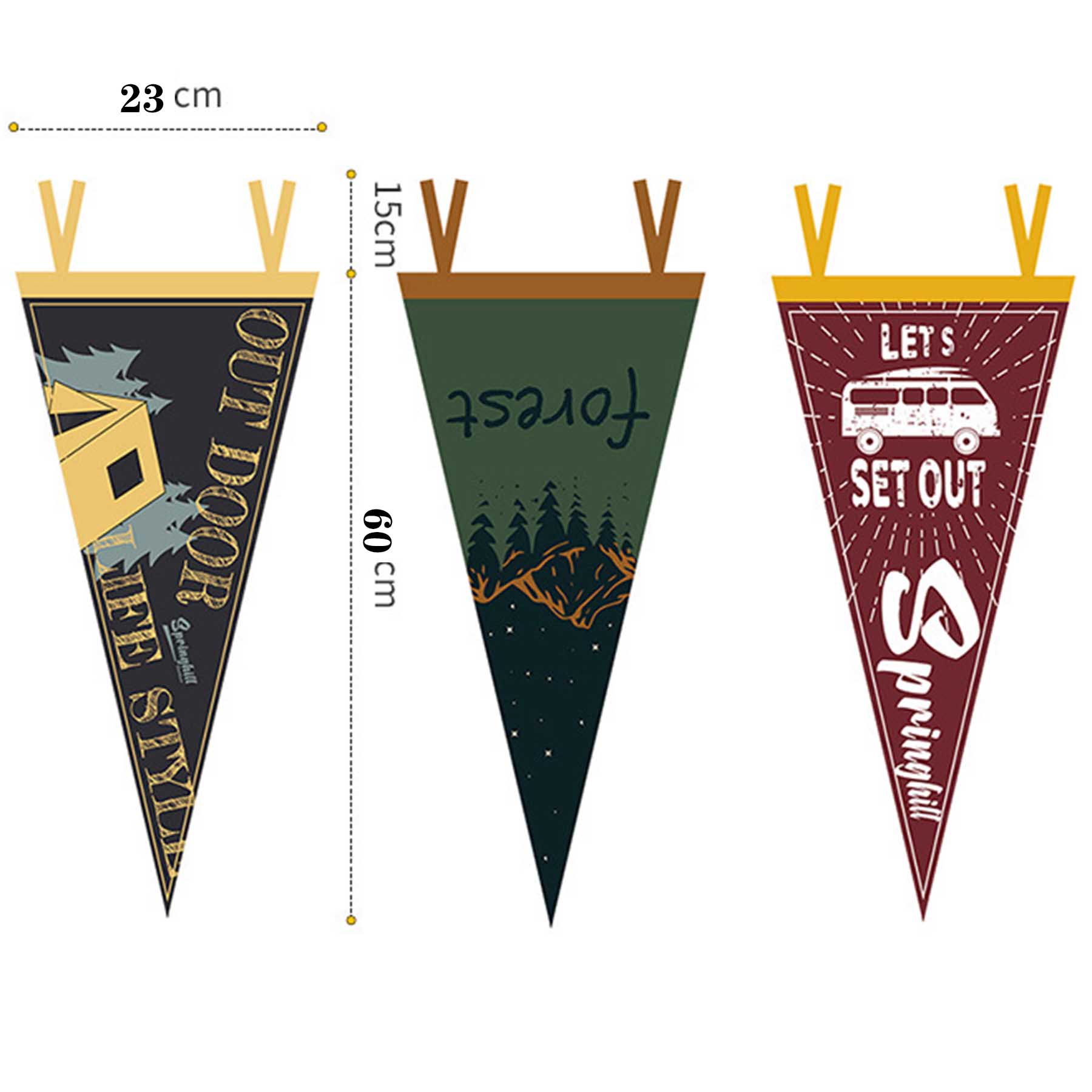 Full-Color Felt Pennants 2