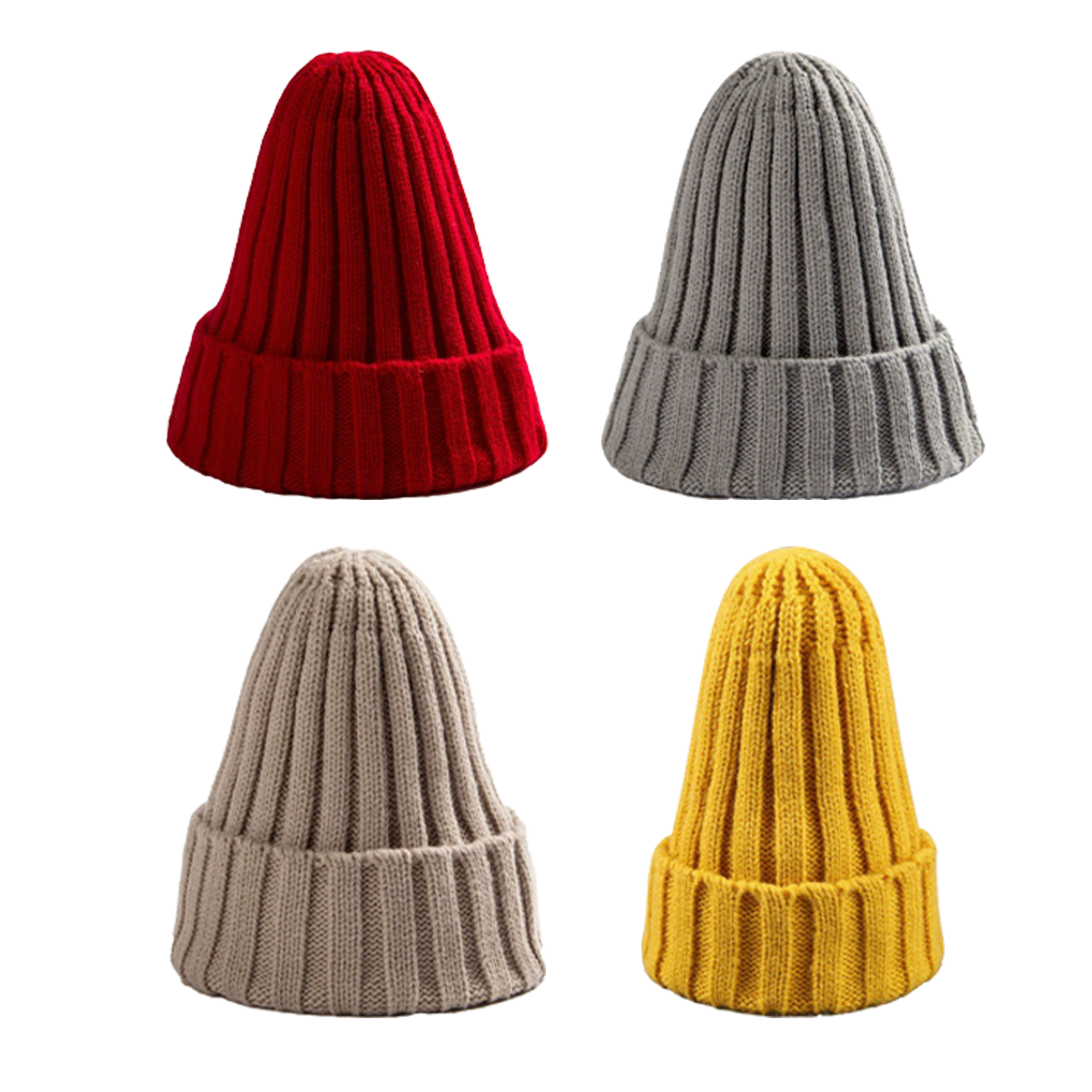 Autumn and Winter Versatile Warm Knitted Hat 2