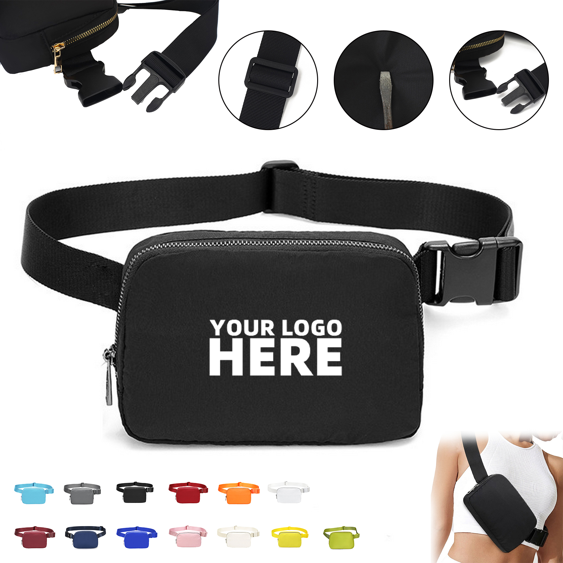 Unisex Mini Belt Bag 1