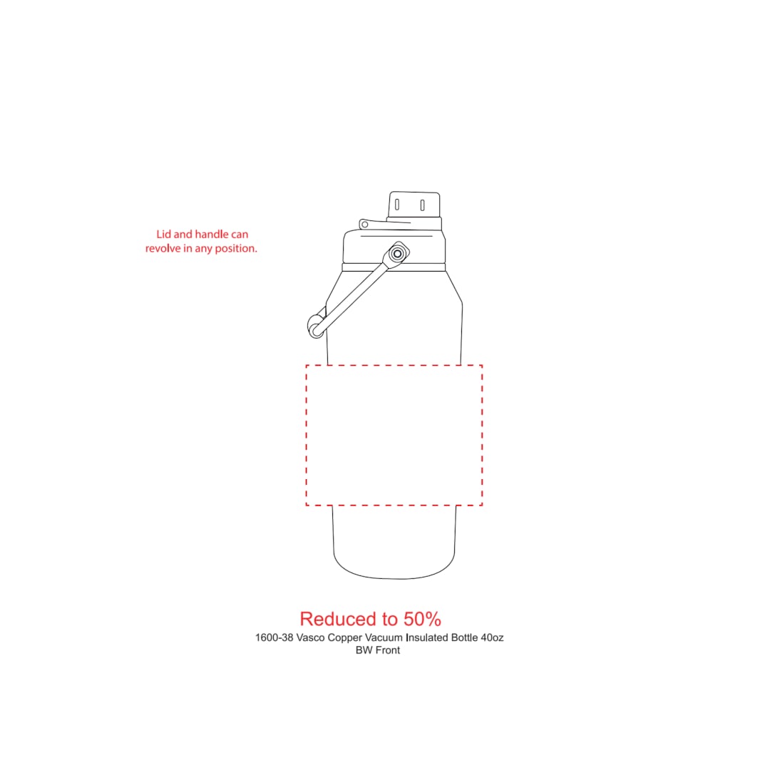Vasco Copper Vacuum Insulated Bottle 40oz 82
