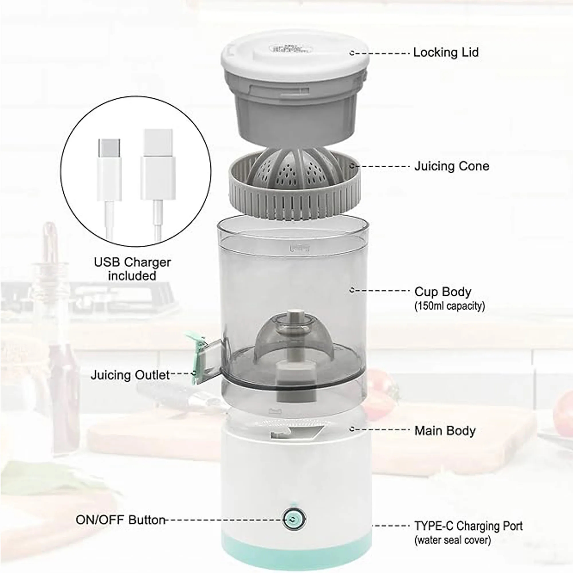 Electric Citrus Juicer 2