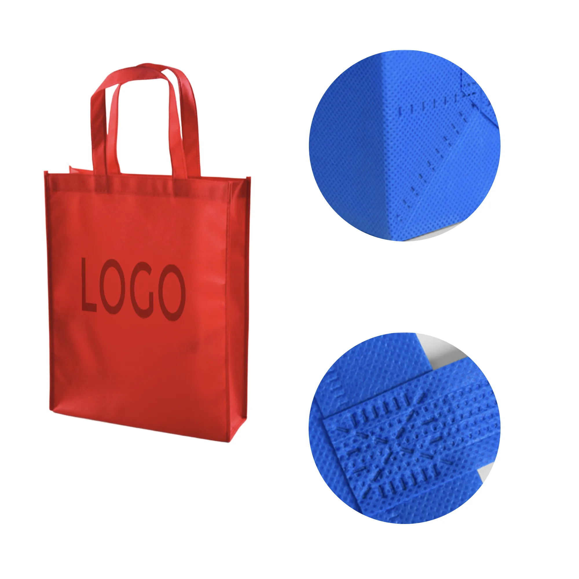 MOQ 10 PCS Vertical Non Woven Bag 2