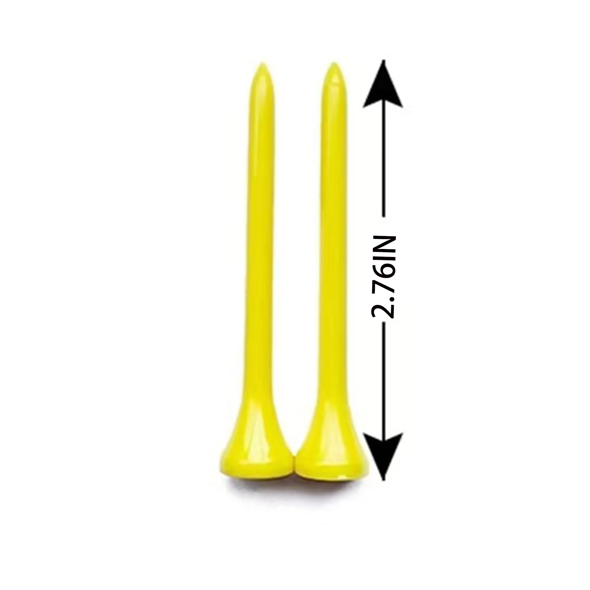 Multicolor Plastic Golf Tees With Customizable Logo 3