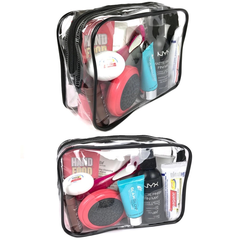 Clear PVC Travel Makeup Cosmetic Bag 4