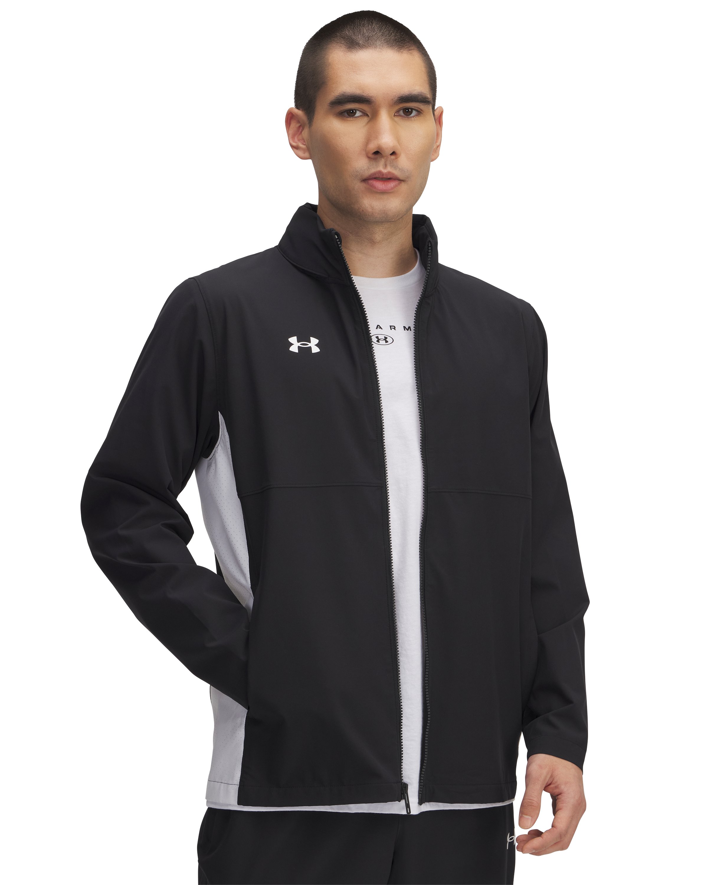 UA Rival Stretch Woven Men's Full-Zip 6