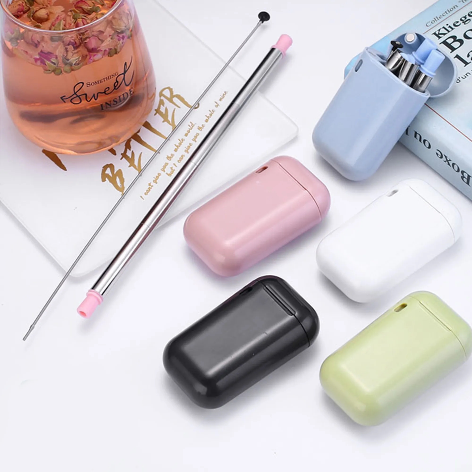 Stainless Steel Folding Straw 9