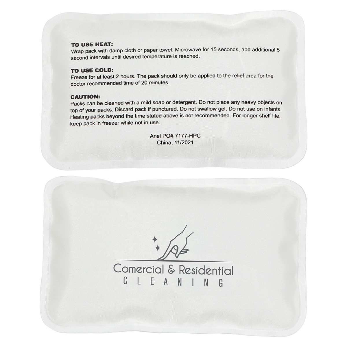 Rectangle Nylon-Covered Hot/Cold Pack 36