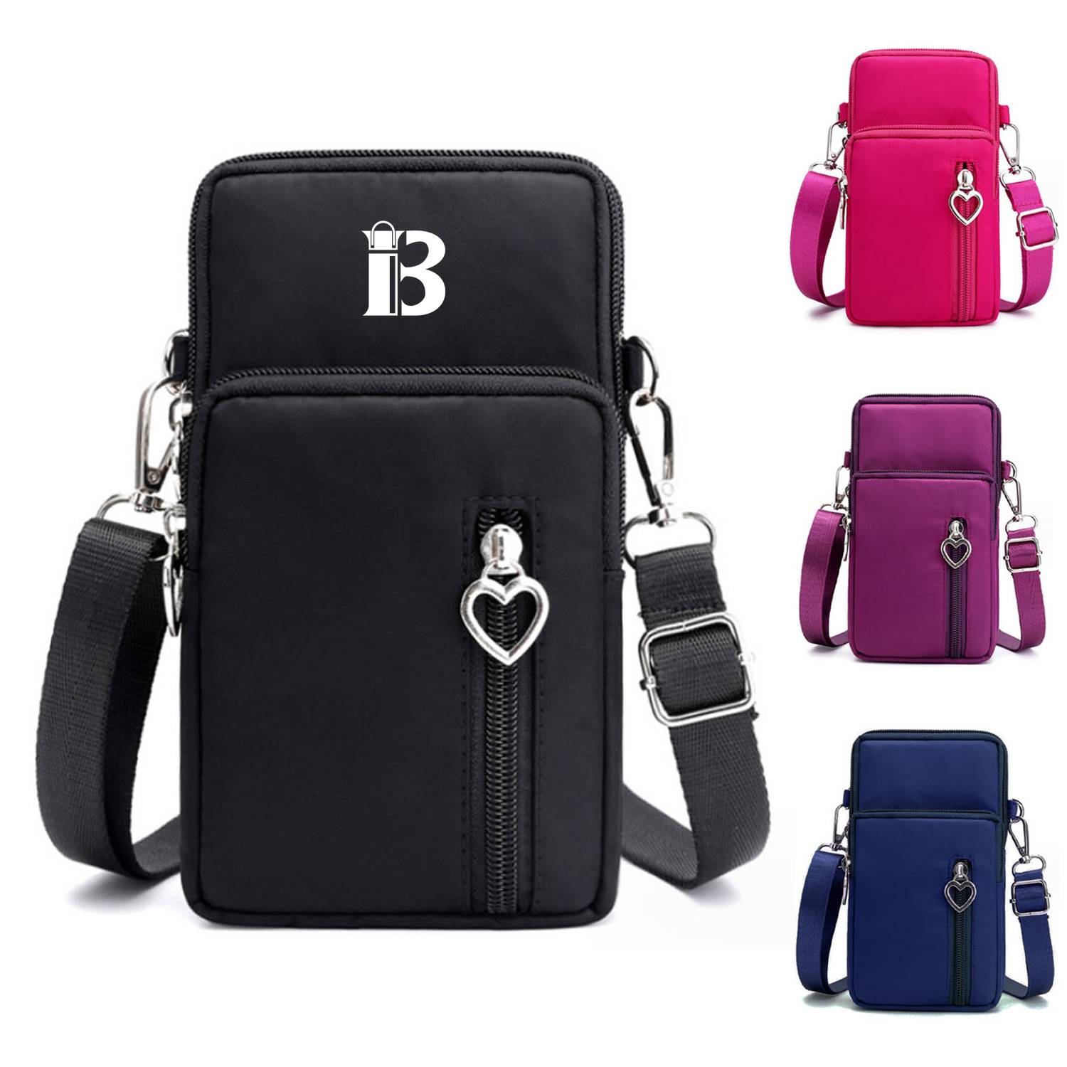 Nylon Mini Phone Crossbody Bag 5